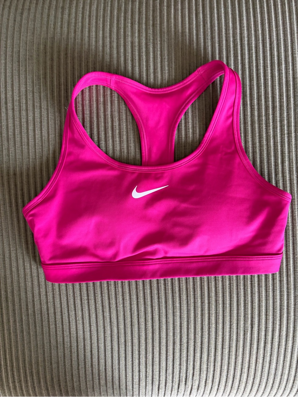 Nike Hot Pink Racerback Performance Sports Bra